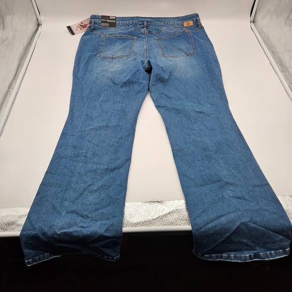 SOFIA JEANS MARISOL CURVY BOOTCUT SUPER HIGH RISE 20W Denim Blue - Picture 6 of 8